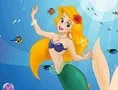 Jwèt Beautiful mermaid girl sou entènèt