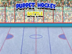 Jwèt Puppet Hockey Battle sou entènèt