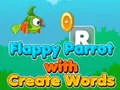Jwèt Flappy Parrot with Create Words sou entènèt