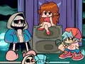Jwèt Friday Night Funkin DustTale Remastered v2.0 sou entènèt
