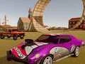 Jwèt Crash Cars Crazy Stunts in Countryside sou entènèt