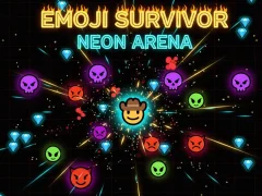 Jwèt Emoji Survivor - Neon Arena sou entènèt