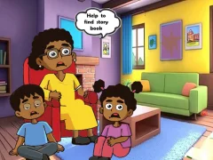 Jwèt Kids Ready To Granny Story sou entènèt