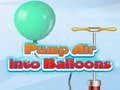 Jwèt Pump Air into Balloon sou entènèt