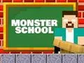 Jwèt Monster School: Roller Coaster & Parkour sou entènèt