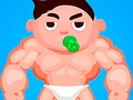 Jwèt Muscle Baby Run sou entènèt