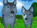 Jwèt Wolf simulator wild animals sou entènèt