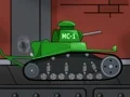 Jwèt Tanks 2D: Tank Wars sou entènèt