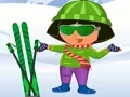 Jwèt Dora Ski Dress up sou entènèt