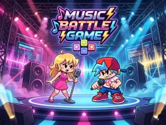 Jwèt Music Battle Game sou entènèt