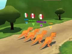 Jwèt Dinosaur Shifting Run sou entènèt