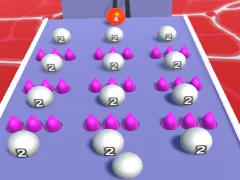 Jwèt Ball Run 2048 sou entènèt
