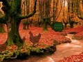 Jwèt Autumn Backyard Escape sou entènèt