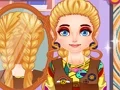Jwèt Blonde Sofia Hippie Mode sou entènèt