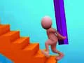 Jwèt Block Stair Run sou entènèt