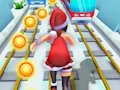 Jwèt Subway Santa Princess Runner sou entènèt