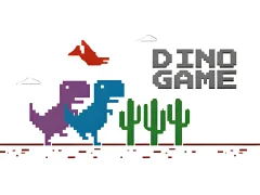 Jwèt Dino Game sou entènèt