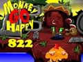 Jwèt Monkey Go Happy Stage 822 sou entènèt