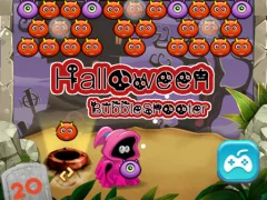 Jwèt Halloween Bubble Shooter sou entènèt