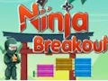 Jwèt Ninja Breakout sou entènèt