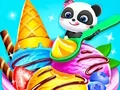 Jwèt Baby Panda Ice Cream Truck sou entènèt