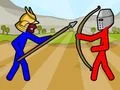 Jwèt Stickman Kingdom Clash sou entènèt