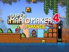 Jwèt Super Mario Maker 4 sou entènèt