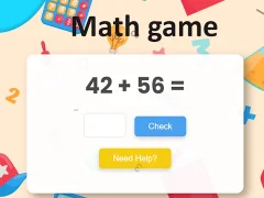 Jwèt Math game sou entènèt