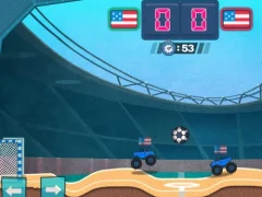 Jwèt Turbo Truck Soccer sou entènèt