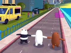 Jwèt We Bare Bears Bear Parkour sou entènèt