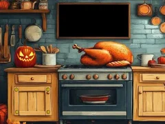 Jwèt Thanksgiving Cage Break sou entènèt