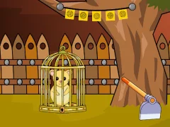 Jwèt Cute Hamster Escape from Cage sou entènèt