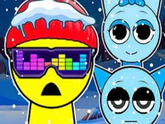 Jwèt Incredibox Party Frozen Sprunki Beat sou entènèt