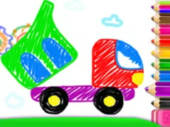 Jwèt Toddler Drawing: Tanker Truck sou entènèt