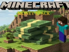 Jwèt Minecraft Money Stack sou entènèt