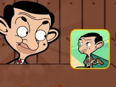 Jwèt Mr Bean Solve Puzzle sou entènèt
