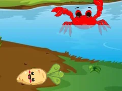 Jwèt Help Innocent Crab Mom sou entènèt