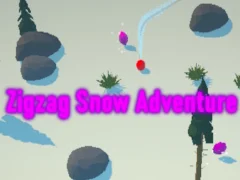 Jwèt Zigzag Snow Adventure sou entènèt