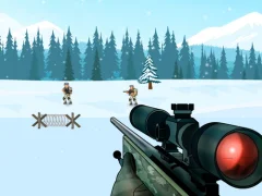 Jwèt Snow Sniper sou entènèt