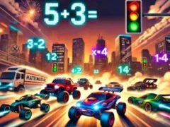 Jwèt Mathematics Racing sou entènèt