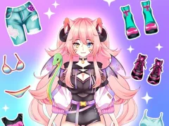 Jwèt Anime Dress Up Moe sou entènèt