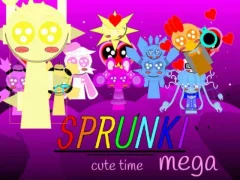 Jwèt Sprunki Cute Time Mega!!! sou entènèt