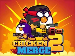 Jwèt Chicken Merge 2 sou entènèt