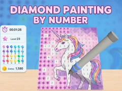 Jwèt Diamond Painting by Number sou entènèt