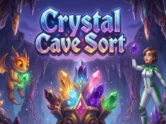 Jwèt Crystal Cave Sort sou entènèt