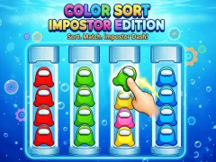 Jwèt Color Sort Impostor Edition sou entènèt