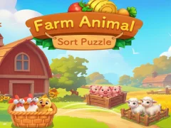 Jwèt Farm Animal Sort Puzzle sou entènèt