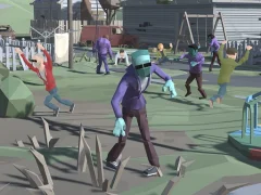 Jwèt City Apocalypse 3D Of Zombie Crowd sou entènèt