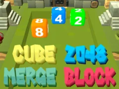 Jwèt 2048 Cube Merge Block sou entènèt