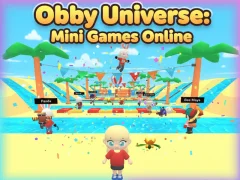 Jwèt Obby Universe: Mini Games Online sou entènèt